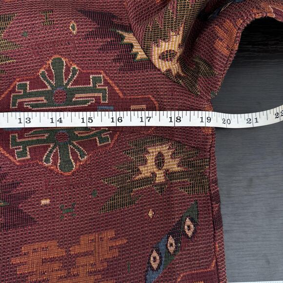 Stonebridge Jacket Womens Petite Small Tapestry Aztec Southwestern Boho Western - Picture 7 of 9